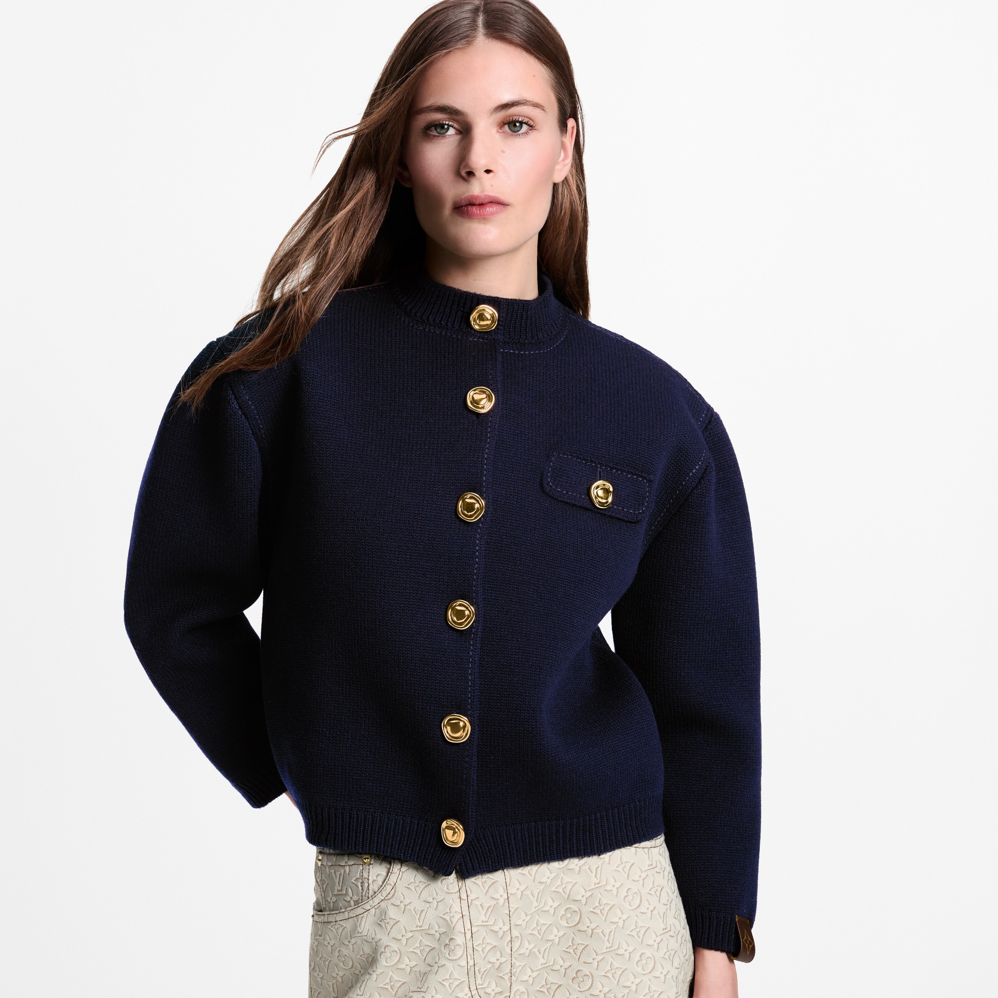 Flap Pocket Cardigan - Ready-to-Wear | LOUIS VUITTON